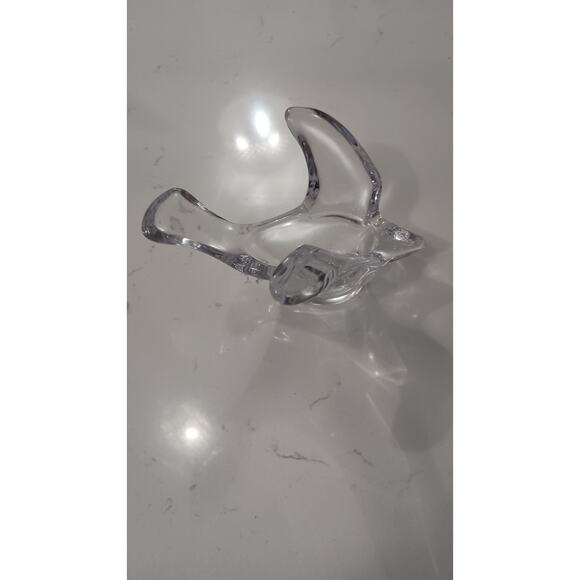 2/$55 Vintage house Crystal Dove bowl, Elegant - Picture 1 of 5